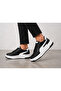Men's Black and White Sneaker Thick Sole Casual Sports Shoes - 6