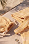 100% Cotton 2-in-1 Beach Towel That Converts into a Bag, Peshtemal and Wallet Pouch - 3