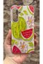Galaxy A56 Compatible Watermelon Patterned Summer Themed Transparent Shock-Absorbing Clear Case with Camera Protection - 2