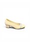 Women's Thick Heeled Evening Dress Shoes with Stone Detail Heeled Shoes - 2