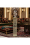 Cream Metal Incense Burner — Minaret Tower Design | 75 cm | Arabic Bakhoor Holder - 2