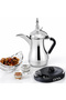 DENX DX2045 Electric Dallah Arabic Coffee Pot Set 600ml Stainless Steel Coffee & Tea Kettle 800W - 6
