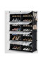 Shoe rack - 16 cube rack black 200cm*50cm - 4