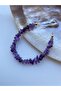 Amethyst Kırıktaş Natural Stone Set - 4