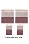Burgundy - Cotton Non-Slip Wicker Woven Armrest Covering Maxi Set Sofa Cover (3+3+1+1) - 2