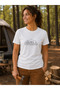 Live Love Camp Caravan Printed Unisex 100% Cotton Navy Blue Outdoor T-Shirt - 3