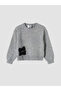 Esvab • Modern & Distinctive Bow Detail Zero Roba Collar Girls' Knitwear Sweater