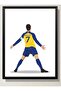 Wall Art Cristiano Ronaldo Set of Three Pictures, Siuu Celebration, Al Nassr FC, 30x40 cm 3 panel - 4