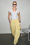 Pirme Women's Soft and Flexible Fabric Organic Cotton V-Neck White T-Shirt - 3