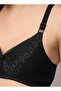 حمالة صدر مبطنة بتغطية كاملة من LACY - مقاس 40B - أسود - 4