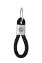 Volkswagen Vosvos Compatible Laser Engraved Gift Metal Keychain with Braided Leather Design - Luxury Car Accessory - 4