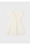 Girl's Floral Dress Cream - 5