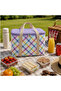 20 Lt Thermal Bag - Patterned Ice Cooler Bag That Keeps Things Cool for Beach and Picnics - 7