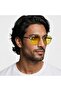 Hexagonal Metal Unisex Anti-Headlight Eyeglasses Mt4303 C101M