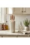 Professional 6-Piece Kitchen Knife Set with Universal Storage Block & Kitchen Scissors, Ergonomic Handle for Home Cooking, Meat Slicing, and Vegetable Prep