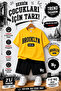 Brooklyn Printed Kids' Set – T-Shirt & Shorts 2-Piece Combination |   Trendy Summer Set for Ages 1-12