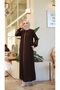 Mevlana Ferace with Ribbon Detail - 5