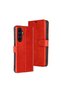 Samsung Galaxy A56 Compatible Case Trend S Plus Flip Cover Case - Red
