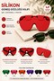 Foldable silicone glasses case - 3
