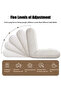 Recliner, 6-position adjustment, single sofa for the living room, bedroom, or bay window, foldable, reclining, and seating options, office break room bed - 5