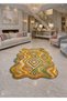 Sdt Fish Theme Patterned Modern Woven Base Decorative Carpet Mosso3505 - 3