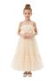 D'Daniela - Dream Ball Dress - Champagne - 3Y to 13Y
