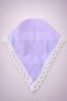 Buckle Hair Bandana with Lace Detail |   Cotton |   Hair Accessory |   Stylish Design