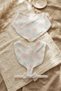 Aura Pastel Pointelle 3-Piece Baby Set - 100% Cotton Breathable Knitted Fabric, Bandana Bib, Snap Fasteners - 5