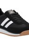 Comfortable Lace-Up Casual Sports Shoes Unisex Black/White Sneaker - 3