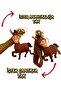 Cartoon Character Keychain Large Size Best Quality - 3