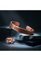 Handcrafted Patterned Pure Copper Bracelet – Adjustable Natural Copper – Unisex Authentic Design Ayetelküri
