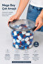 4-Piece Mega Size Detergent Storage Container – Tablets and Powder Detergent, Food, and Legumes Set 7 Liters - 3
