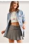 Women's Light Blue Oversized Denim Shirt Jacket – a Must-Have for Urban Style 💙 ✨ - 3