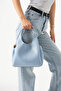 Women's Inner Portfolio Bag Set of 2 Soft Texture Adjustable Smart Hand and Shoulder Bag (Length 20 cm Width 23 cm) - 2