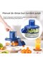 Electric Fruit and Garlic Cleaner with Fast Function - 4