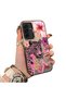 Samsung Galaxy A17 Compatible Silicone Edge Hard Back Case Couple Phone Case Leopard Pattern - 3