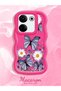 Tecno Camon 20 Compatible Case Camera Protector Red Silicone Couple Phone Case Butterfly Pattern - 2