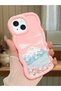 iPhone 15 Compatible Case Camera Protector Pink Silicone Couple Phone Case Landscape Pattern