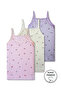 100% Cotton Girls' 6-Piece Undershirt and Panties 3-Piece Set / Ages 2-12 - 4