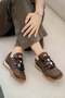 Ozzy Women's Parachute Fabric Sports Shoes Brown