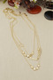 Vip Xuping Triple Loved Steel Necklace, Non-Tarnishing Steel Necklace 38+6 cm - 2