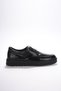 Men's Premium Ultra Comfortable and Lightweight High Quality Patent Leather Classic Sports Shoes Rst- Black - 2