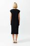 Women's Large Size Midi T-Shirt Dress Washable Ay Sleeve Crew Neck 100% Cotton Relaxed Fit Casual - 5