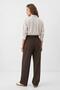 Brown Velcro Pants 8410A - 3