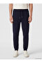 Navy Blue Regular Fit Men's Jogger Sweatpants - 2