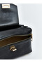 Leather look women's shoulder bag - 5