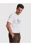 Ecru Regular Fit Crew Neck T-Shirt 50321211-Vr019 - 3