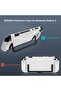 Protective Case for 2025 Nintendo Switch 2, PC + TPU Grip Cover Case Shockproof Non-Slip Protective Controller Skin for Nintendo Switch 2025 Protector, White - 5