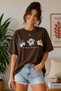 Best Friends Cat Printed Unisex Oversize T-Shirt – Cotton Crew Neck Casual T-Shirt