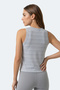Korey Women's Sleeveless White T-Shirt - 4